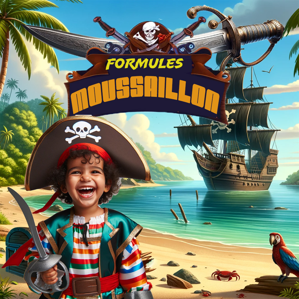 Formule anniversaire avec un petit pirate