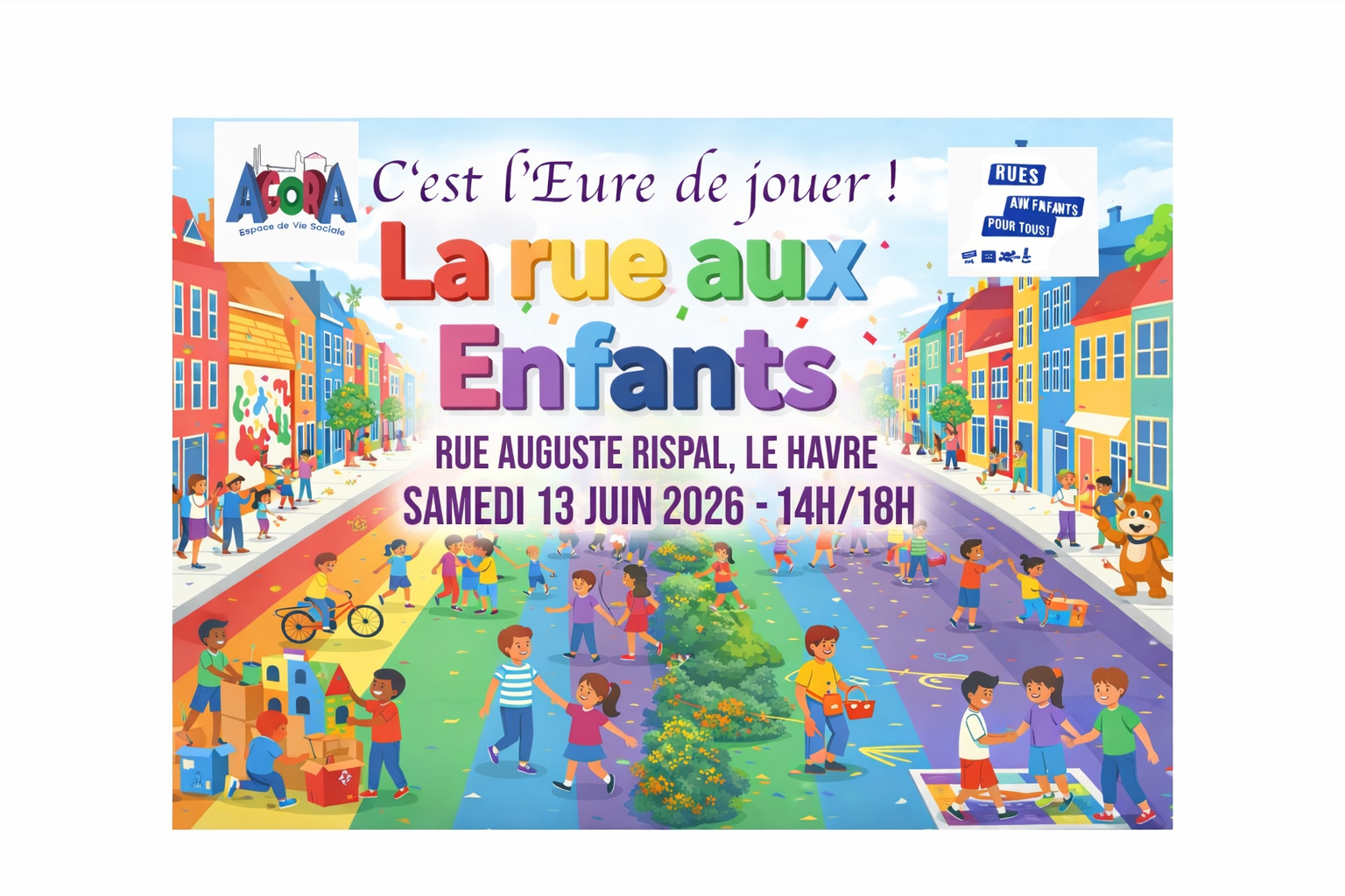 La rue aux Enfants à Le Havre